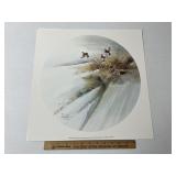 Bobwhite Flurry By Mike Capser Signed & Numbered