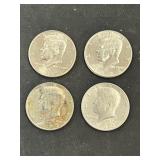 4 Kennedy Halves (2011D, 1992D, 1983D, 1977D)