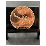 Vietnam Veterans 1 Oz Copper Round