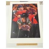 Tiger Woods Print Numbered