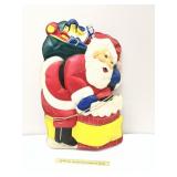 Vintage LA Goodman Lighted Santa