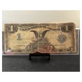 1899 $1 Silver Certificate Large Note -Black Eagle