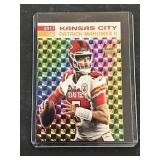 Patrick Mahomes 2017 Prism Style Rookie Card
