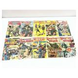 10 Charlton Asstored War Comics - Battlefield Acti