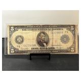 1914 $5 Large Note