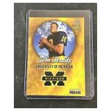 Tom Brady 1999 Rookie Card University of Michigan