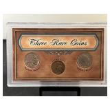 3 Rare Coins