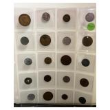 20 Assorted WWII Foreign Coins