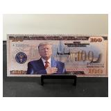 $100 Trump Commemorative Note