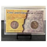 Last & First Year Coins