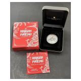 2017 Dragon & Phoenix 1 Oz Silver Proof Coin With