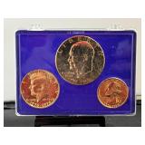 1976 Bicentennial Coin Set Gold Plated