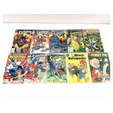10 Assorted Comics - Mostly DC Superman