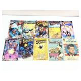 10 Assorted Comics - Mostly DC Superman
