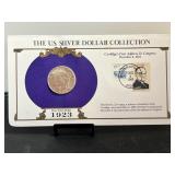 1923S Peace Dollar & Stamp Collection