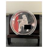 Get Your Pants Off 1 Oz Silver Round
