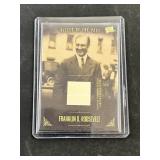 POTP Franklin Roosevelt Relic Card