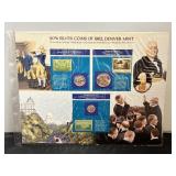 1962D 90% Silver Coins & Stamp Collection