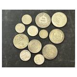 50 G Of Foreign Silver Coins