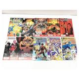 10 Assorted Marvel Comics - Ghost Rider, Thunderbo