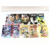 10 Assorted Comics - Mostly Marvel Fantastic Four