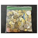 Over 1 Pound of Assorted Tokens