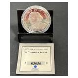 George Washington Silver Commemorative Round