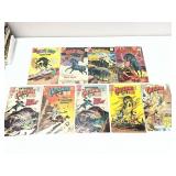 9 Charlton Black Fury & Cheyenne Kid Comics