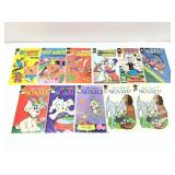 11 Whitman Comics - Scamp, Popeye, Road Runner, Fa