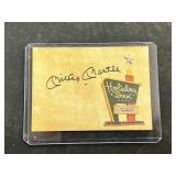 Mickey Mantle Cooper Tires Baseball Card New York