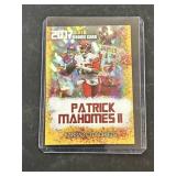Patrick Mahomes Rookie Card Kansas City Chiefs