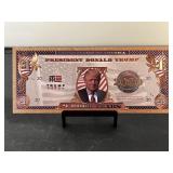 $4 Trump Commemorative Note