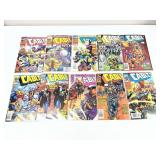 10 Marvel Cable Comics - #45-47, #72-74, #76-79