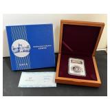 2014 Silver Panda Smithsonian Institution NGC PF 7