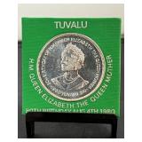 1980 Queen Elizabeth Birthday Commemorative Coin