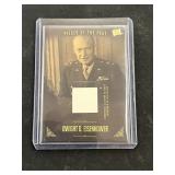 POTP Dwight Eisenhower Relic Card