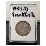 1951D Franklin Half