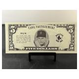 $5 Carl Yastrzemski Commemorative Note