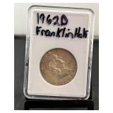 1962D Franklin Half