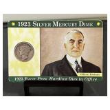 1923 Mercury Dime