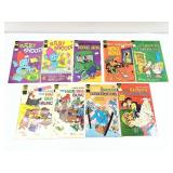 9 Whitman Comics - Baby Snoots, Heckle & Jeckle, H