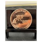 Colt 45 1 Oz Copper Round