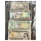 4 Foreign Currency Notes