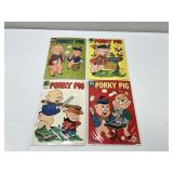 4 Dell Porky Pig Comics