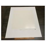 The Beatles White Album Embossed Signature Print #