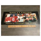 Brett Favre "Passing Through The Years" Packers Po