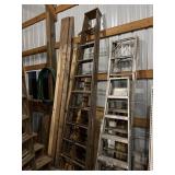 10 Foot Wooden Ladder