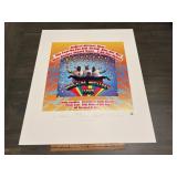 The Beatles "Magical Mystery Tour" Licensed Art Pr