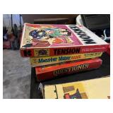 Vintage Board Games - Tension, Monster Maker, Ques