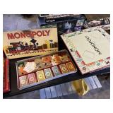 Parker Brothers 1957 Monopoly Made in The USA Boar